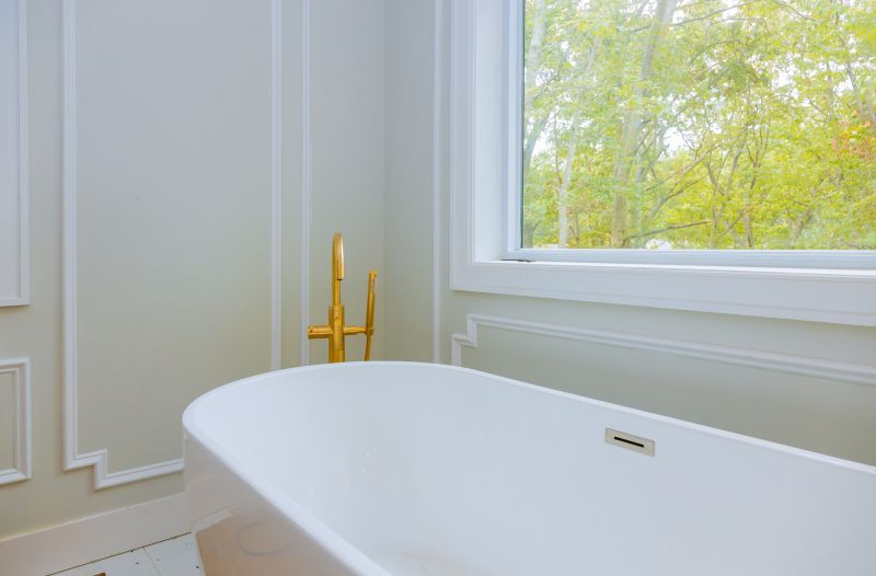 Renovated Bathroom with New Tub